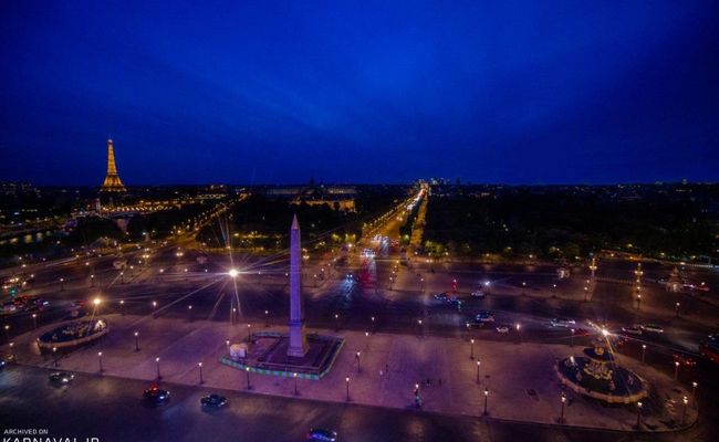 شهر پاریس میدان کنکورد شهر پاریس میدان کنکورد