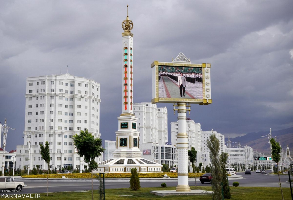 تصاویری از عشق آباد ترکمنستان | شهر مرمرهای سفید ☀️ کارناوال