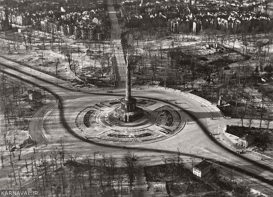 تصاویر هوایی قدیمی از برلین