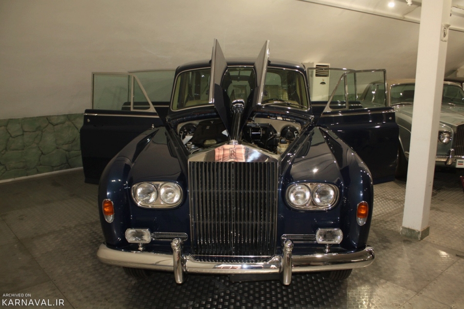رویز رویس در موزه اتومبیل تهران