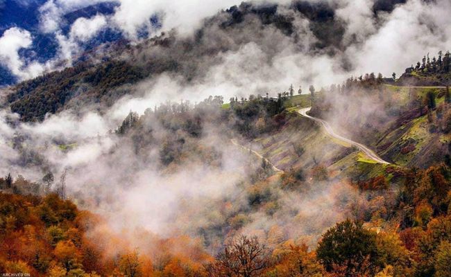 جاده پونل به خلخال جاده پونل به خلخال