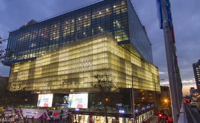 نمای بیرونی پاساژ چهارسو نمای بیرونی پاساژ چهارسو