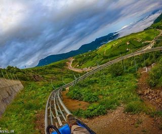 سورتمه ریلی حیران دهکده گردشگری حیران سورتمه ریلی حیران دهکده گردشگری حیران