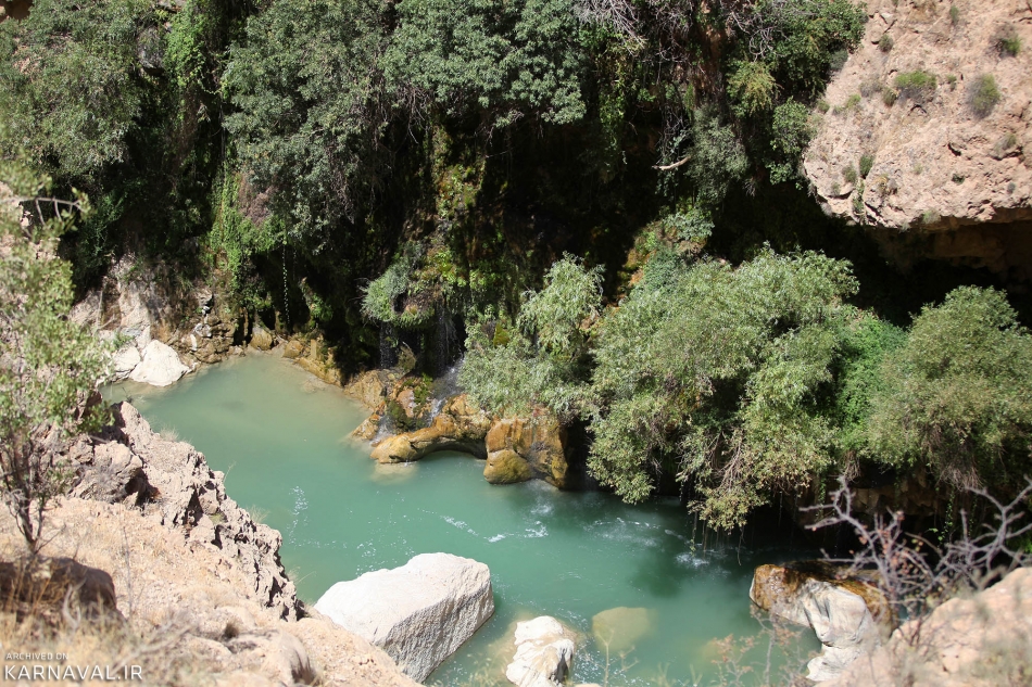 آبشار آب ملخ سمیرم | Photo by : Unknown