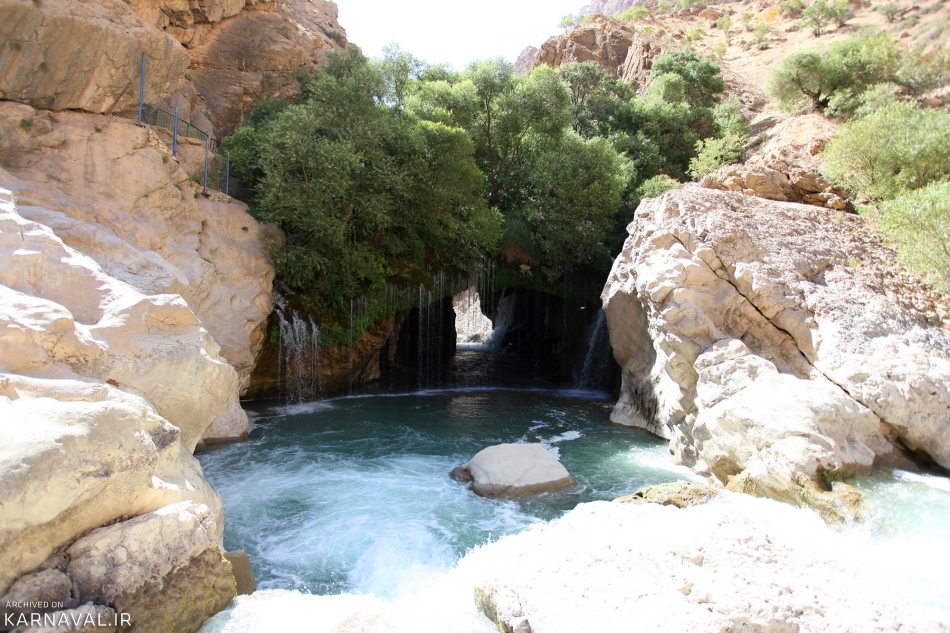 آبشار آب ملخ سمیرم | Photo by : Unknown