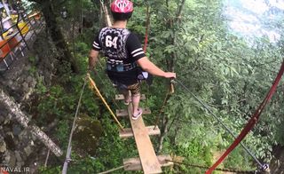 پل معلق رامسر پل معلق رامسر