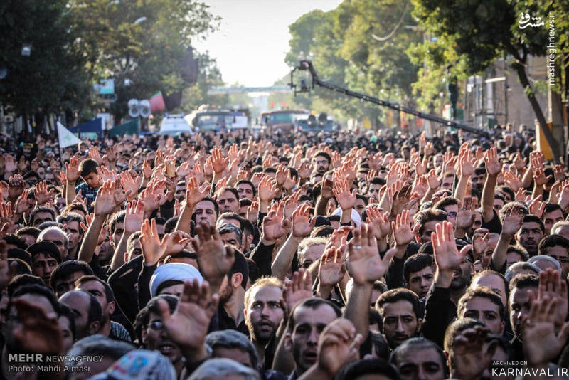 دسته عزاداری زینبیه زنجان | Photo by : Mahdi Almasi | Mehr