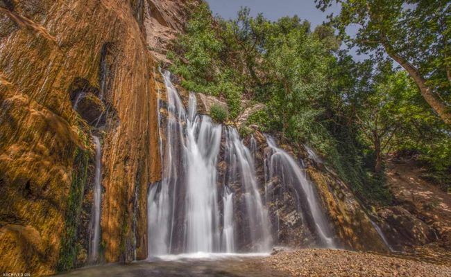 آبشار وارک لرستان آبشار وارک لرستان