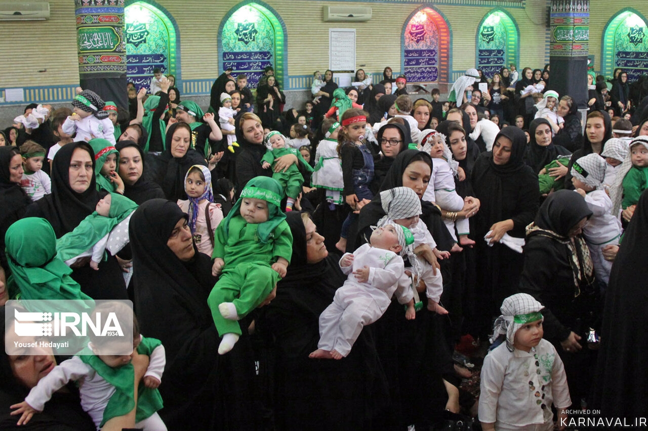 مراسم شیرخوارگان حسینی | Photo by : Youef Hedayati