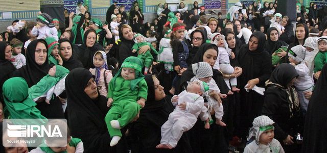 مراسم شیرخوارگان حسینی | Photo by : Youef Hedayati