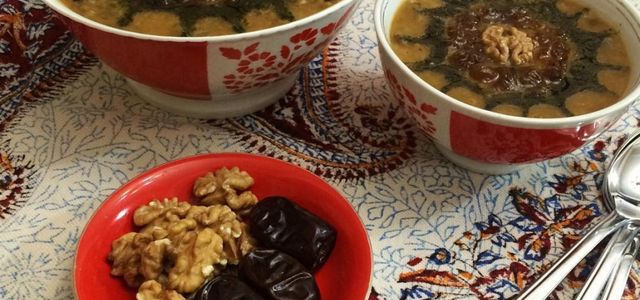 غذاهای سنتی یزد آش آلو | Photo by : Unknown