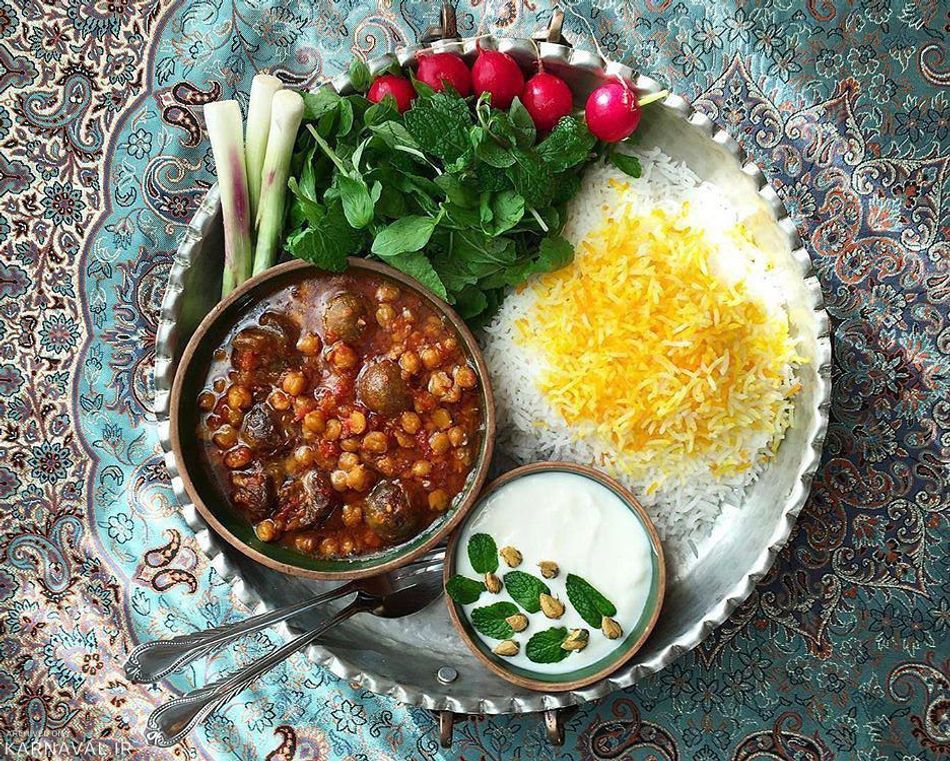 غذاهای سنتی یزد قیمه یزدی | Photo by : Unknown