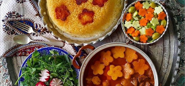 غذاهای سنتی یزد به آلو | Photo by : Unknown
