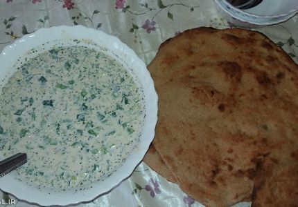 غذاهای سنتی یزد کشک خیار | Photo by : Unknown