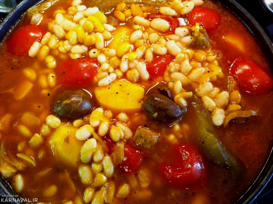 آبگوشت گوجه و بادمجان | Photo by : Unknown