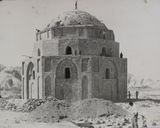 گنبد جبلیه در حال مرمت گنبد جبلیه در حال مرمت