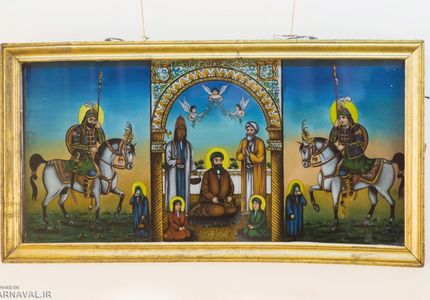 نقاشی پشت شیشه | Photo by : Unknown نقاشی پشت شیشه | Photo by : Unknown