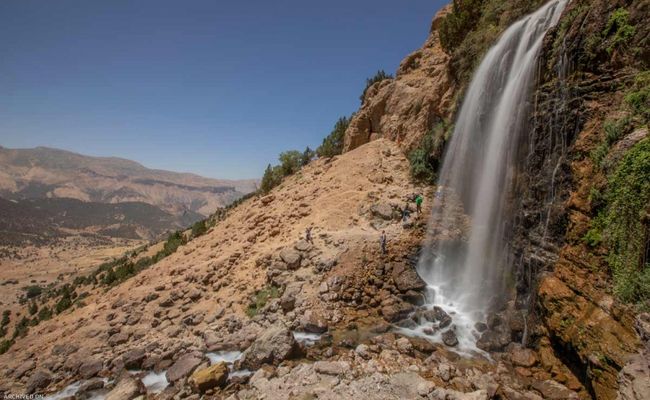 آبشار چکان لرستان آبشار چکان لرستان