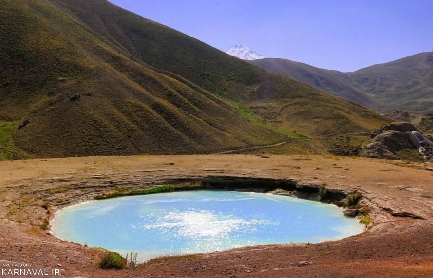 دریاچه چشمه دیو آسیاب لار