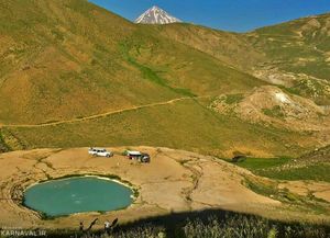 دریاچه چشمه دیو آسیاب لار دریاچه چشمه دیو آسیاب لار