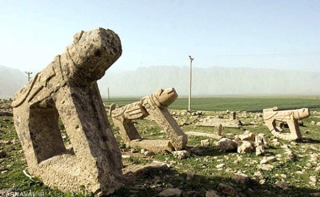 شیرهای سنگی هفشجان شیرهای سنگی هفشجان