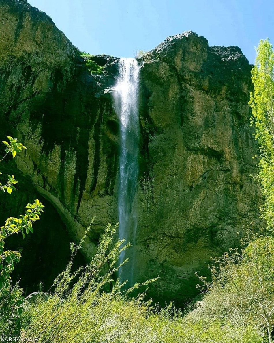 آبشار سنگان تهران | آدرس ، عکس و معرفی (1400) ☀️ کارناوال
