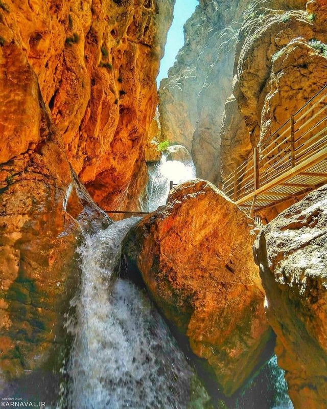 آبشار مجن شاهرود | آدرس ، عکس و معرفی (1400) ☀️ کارناوال