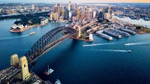 ویدیو هوایی از سیدنی ویدیو هوایی از سیدنی