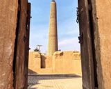 مناره مسجد تاریخانه دامغان مناره مسجد تاریخانه دامغان