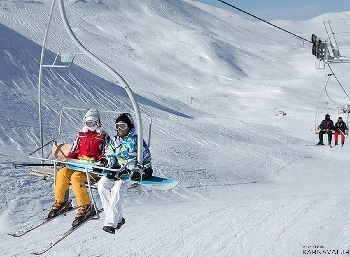پیست اسکی دیزین در آستانه بازگشایی