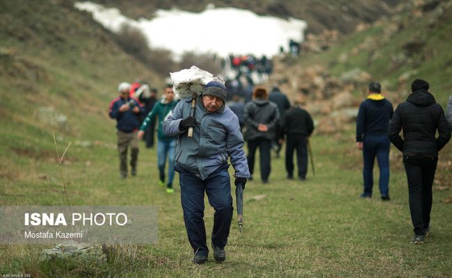 مراسم برف چال مراسم برف چال