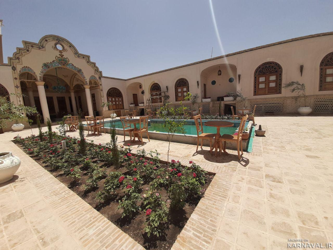 اقامتگاه تاریخی یاسمین راهب کاشان