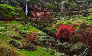 آبشار مخمل کوه آبشار مخمل کوه