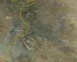 نقشه رودخانه سیروان نقشه رودخانه سیروان