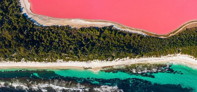 دریاچه هیلیر استرالیا