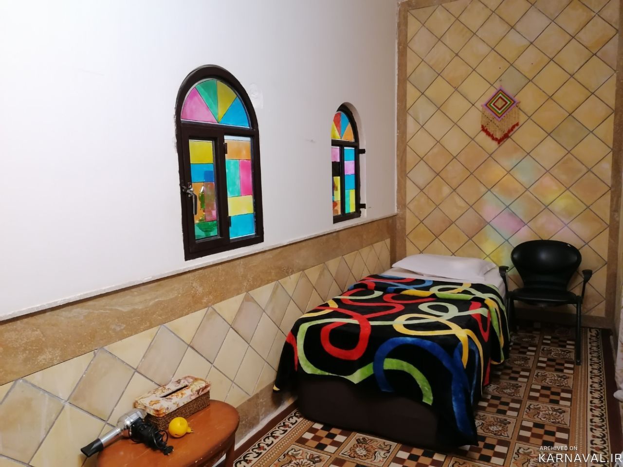 خانه سنتی دربستی حس خوب یزد