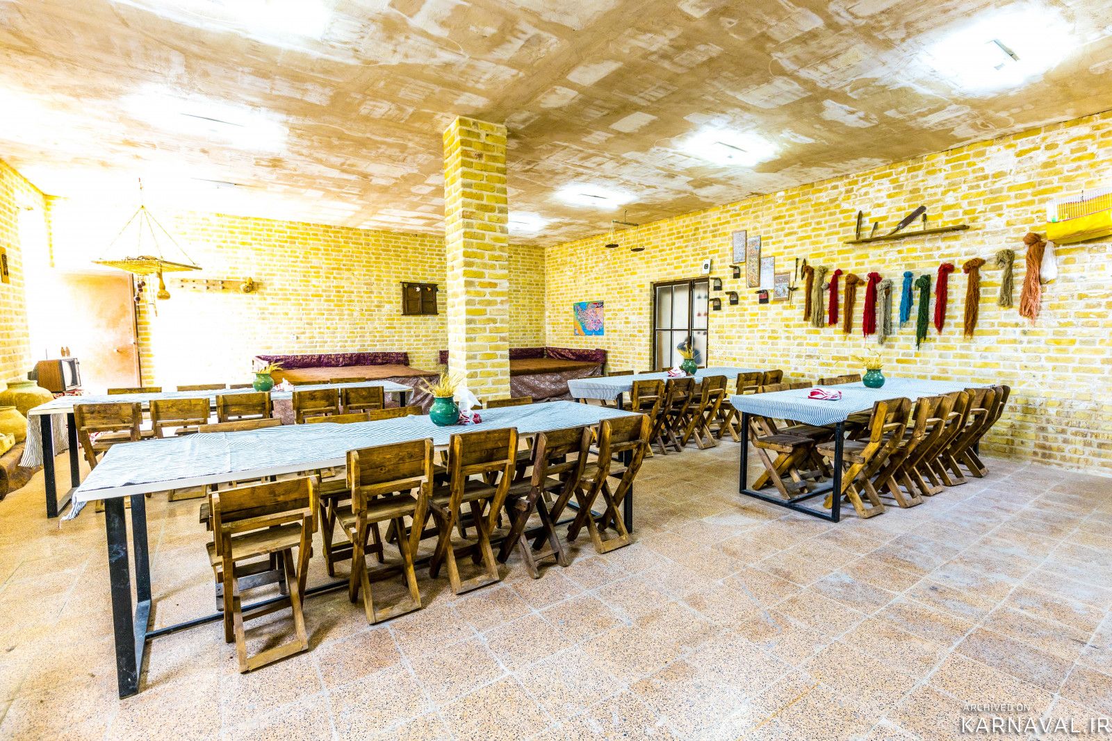 اقامتگاه بومگردی کدخدا اتاق تیرگان