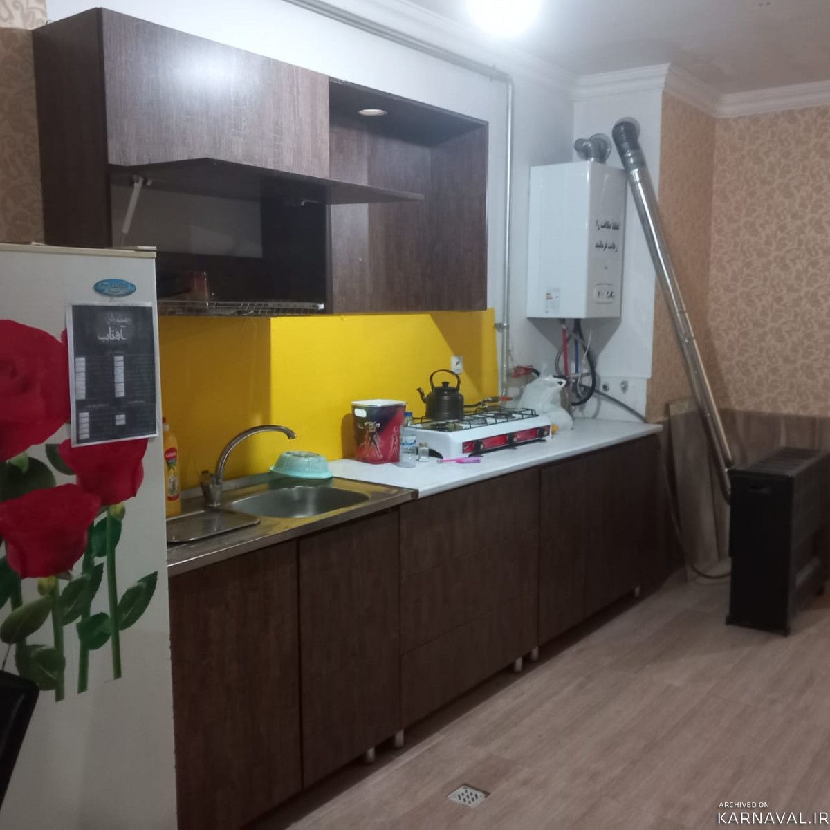 آپارتمان چهار طبقه، دو خوابه، در مرکز شهر