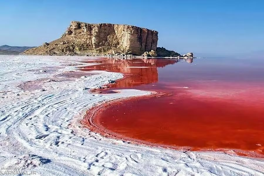 تصاویری از دریاچه ارومیه، از گذشته تا به امروز | غروب یک دریاچه ?? کارناوال