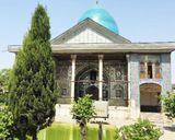 نمای بیرونی سر قبر آقا نمای بیرونی سر قبر آقا