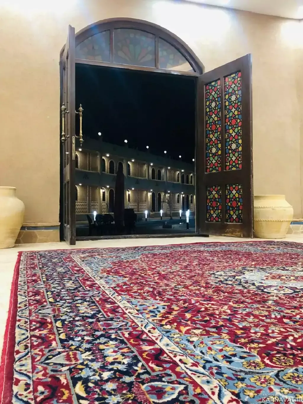 هتل کهکشان خاک یزد