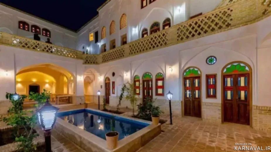 اقامتگاه سنتی عمارت شاه نشین کاشان اقامتگاه سنتی عمارت شاه نشین کاشان