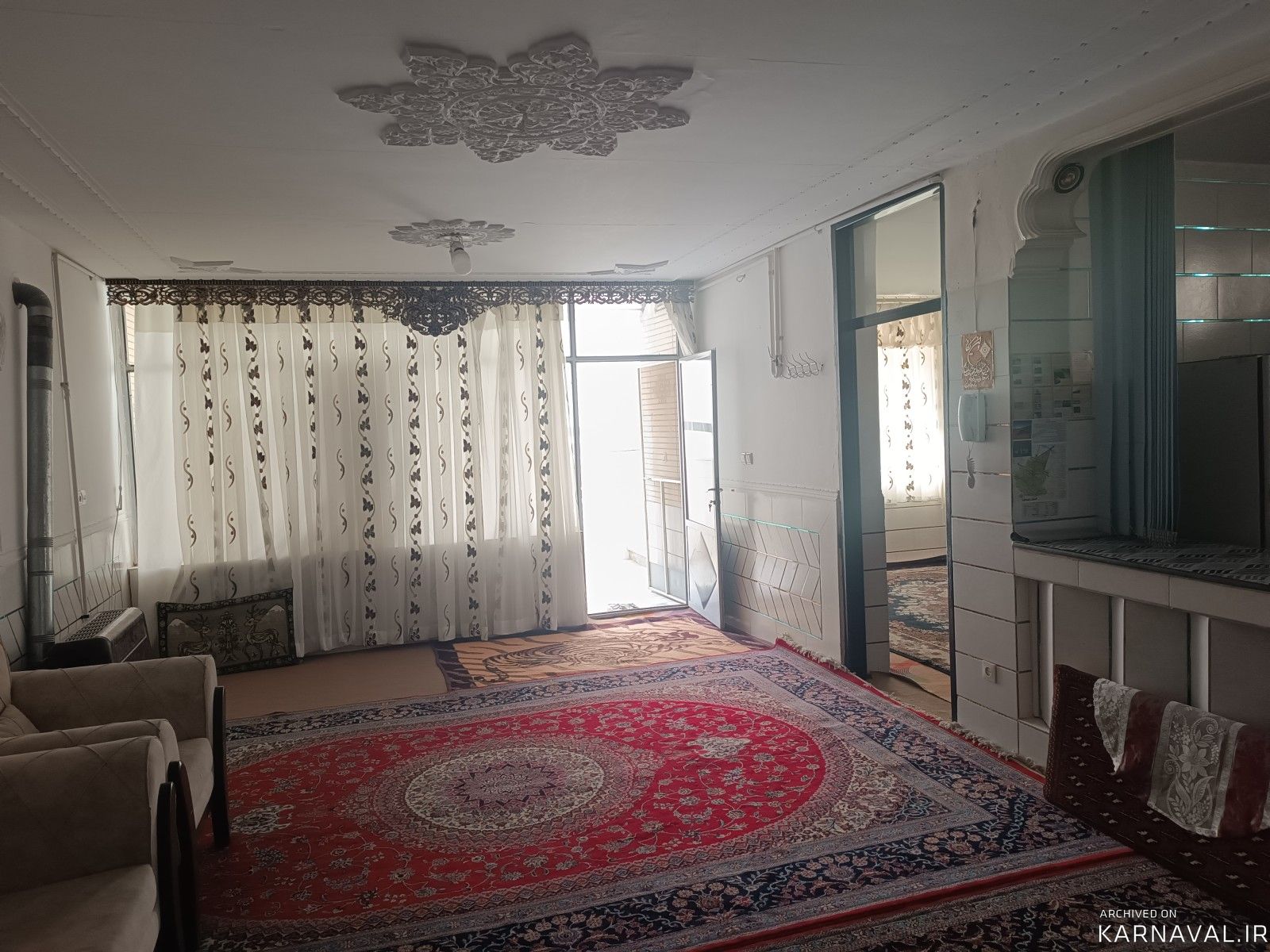 اقامتگاه برج کبوتر "واحد حیاط دار" در ورزنه