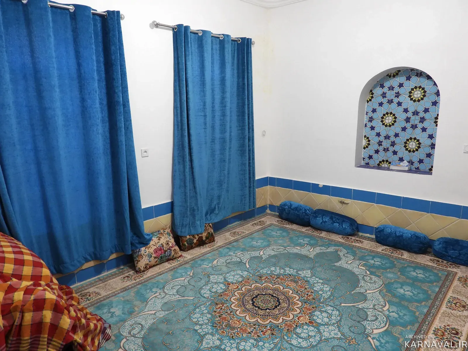اقامتگاه بومگردی سرای امیربیک (واحد فیروزه)روستای اسفندیار طبس اقامتگاه بومگردی سرای امیربیک (واحد فیروزه)روستای اسفندیار طبس
