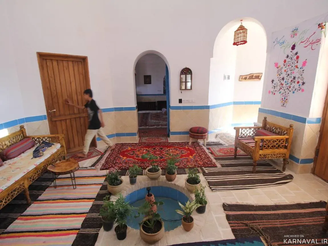 اقامتگاه بوم‌گردی سرای امیربیک (اتاق ترنج)روستای اسفندیار طبس
