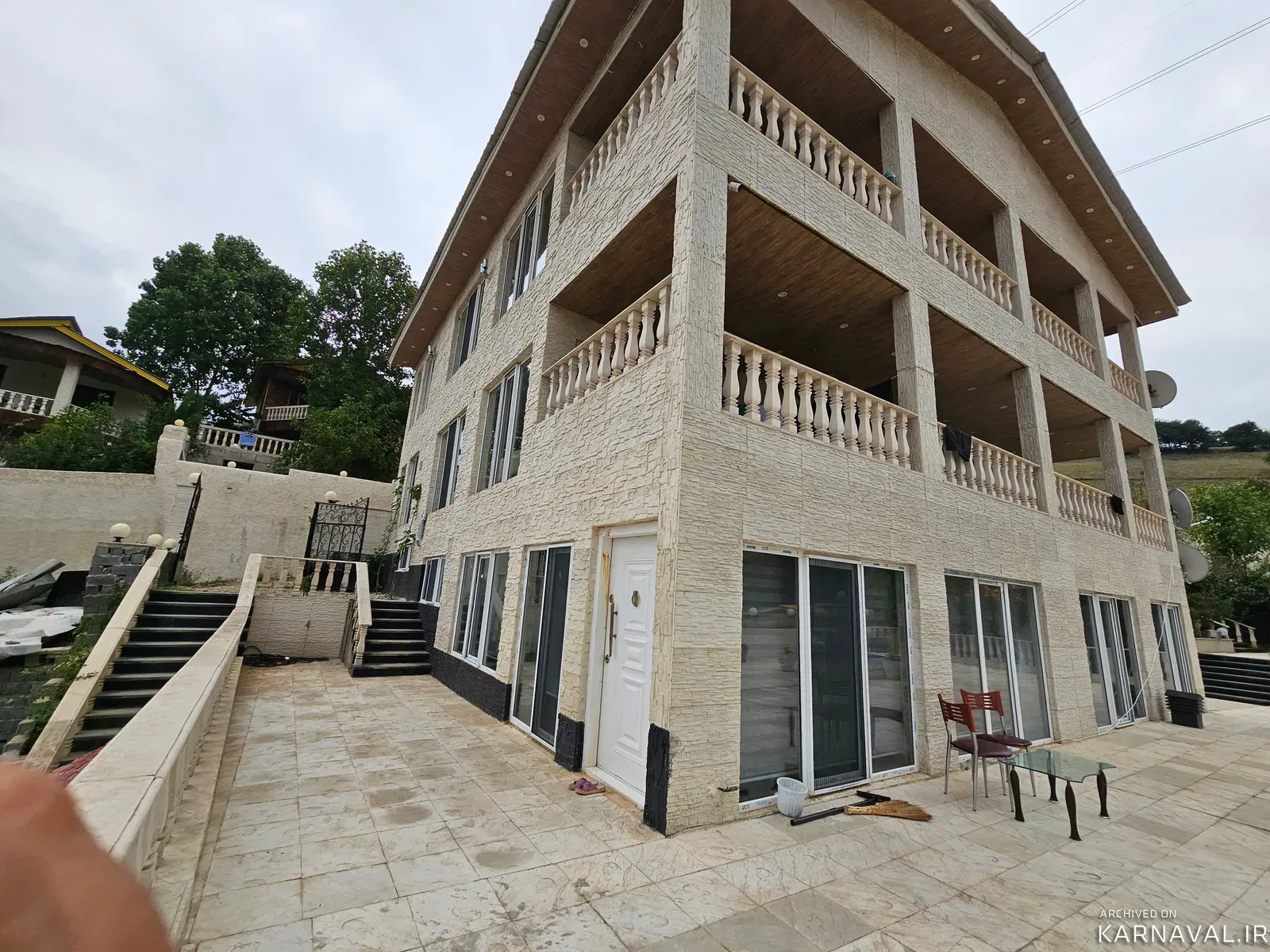 آپارتمان مبله عمارت شیرین (واحد 3) کلاردشت