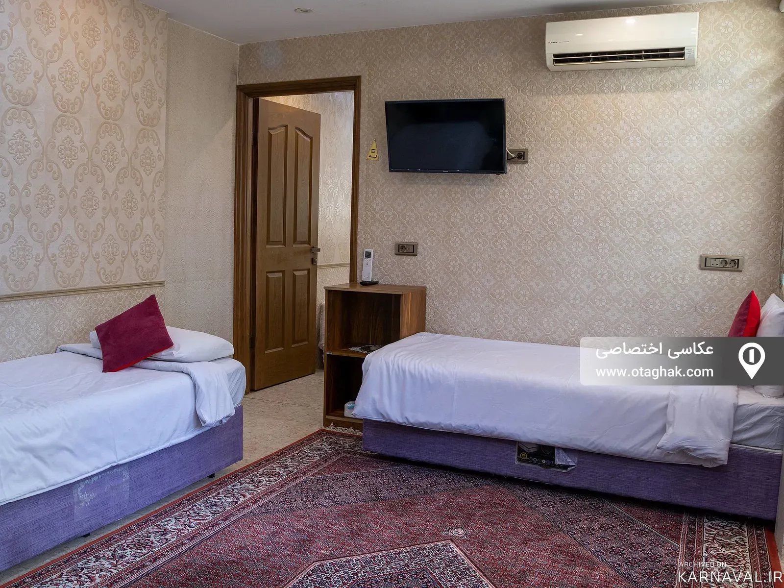 مهمانسرا احسان الرضا رویالVIP (اتاق چهارنفره) مشهد