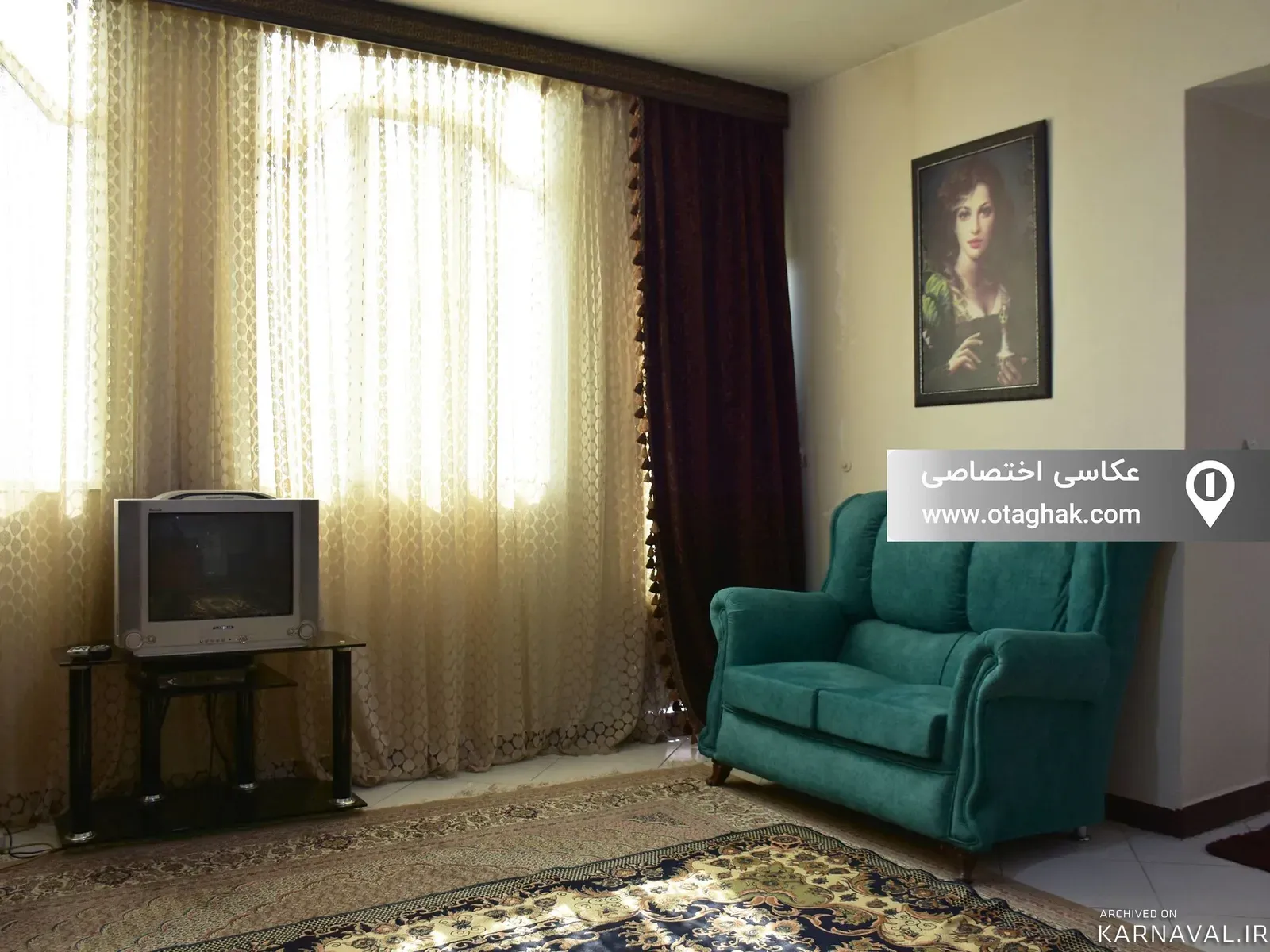 آپارتمان مبله گلستان (طبقه سوم) کرج