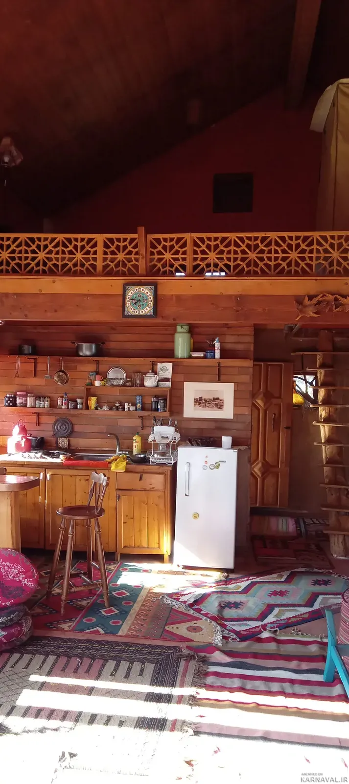 کلبه کوهستانی شانتی کلاردشت