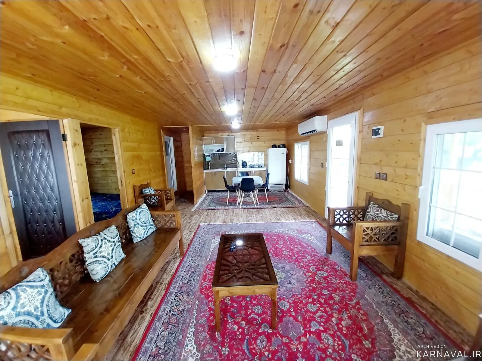 کلبه چوبی لاکچری ماسال کلبه چوبی لاکچری ماسال